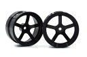 【送料無料】ReveD コンペティションホイール DP5 (黒色/オフセット6/2個入) #RW-DP5K6(3)