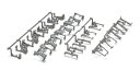 【送料無料】TOMIX Nゲージ 床下部品 (TNカプラー・空気配管付用・グレー) #PZ6297