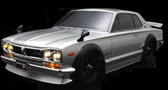 ラジコン天国徳島店のABCホビー ニッサン・スカイライン HT2000GT-R メッキバンパー仕様 (ハコスカ) #67093｜アングル2
