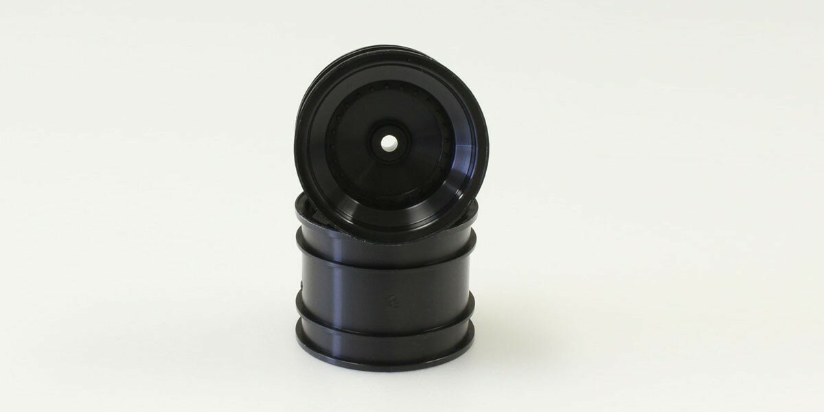 [取寄] 京商 リアホイール(ブラック/2入/スコーピオン2014) #SCH002BK