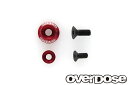【送料無料】OVERDOSE ホイルワッシャーセット(OD2713-2718用)レッド#OD2720