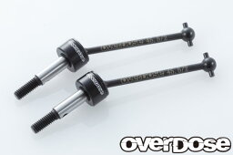 【送料無料】OVERDOSE ドライブシャフトセット(45.5mm/2mmピン/GALM VER.2) #OD2748b