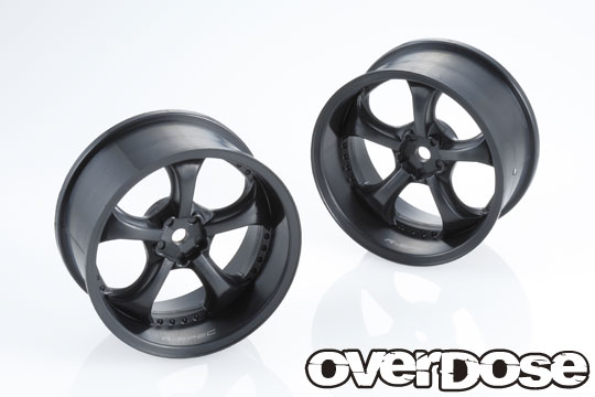 【送料無料】OVERDOSE Rスペック WORK VS KF Type-RY(ブラック/off 5) OD2764