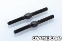 【送料無料】OVERDOSE アルミターンバックル 35mm (ブラック/2pcs) #OD1965b