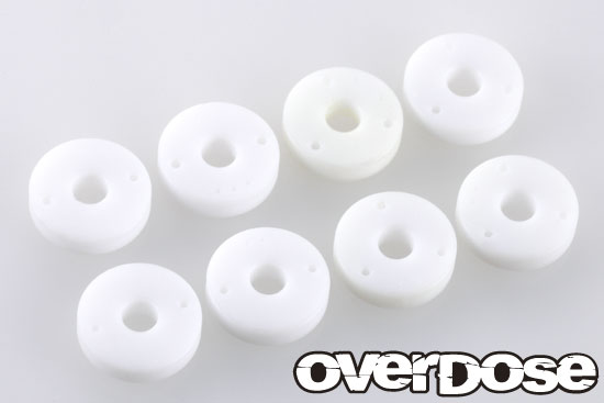 【送料無料】OVERDOSE フッ素樹脂削り出しショックピストンセット (For HGショック/φ0.6x2,φ0.6x3,φ0.7x2,φ0.7x3) #OD2024b