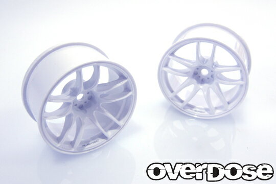 【送料無料】OVERDOSE R-SPEC WORK EMOTION CR Kiwami (ホワイト/OFF+7) #OD2477bのサムネイル