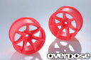 【送料無料】OVERDOSE Rスペック Rスペック WORK EMOTION T7R(蛍光ピンク/OFF+7) #OD2723b