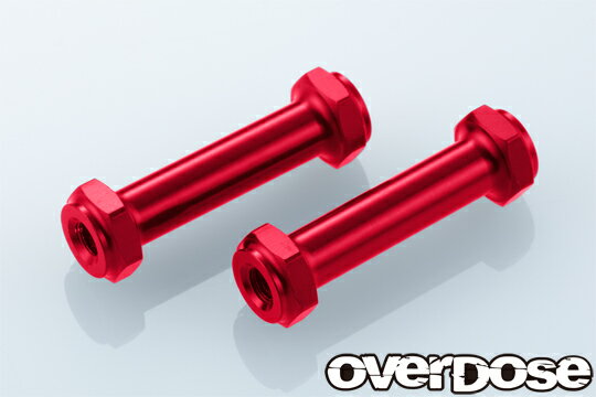 【送料無料】OVERDOSE センターマウントタワーバーGALM(レッド) #OD3870