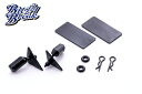 【送料無料】OVERDOSE BuzzBreakドアミラーType-Aナンバープレート4点セット#BB-RP-002
