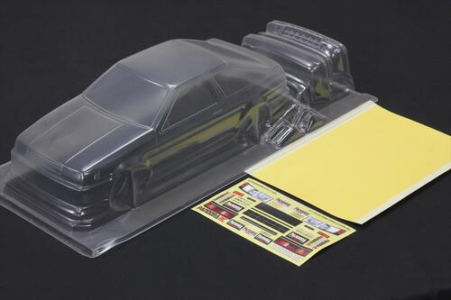 1/10 AE86 トレノ Mシャーシ用 ボディ未カット・未塗装 : MRC