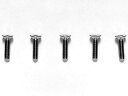 【送料無料】タミヤ OP.536 3x12mm チタン六角皿ビス (5本) #53536