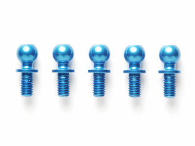 送料無料 タミヤ OP.906 5×5mmアルミ六角ピロボール (5個) #53906