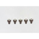 【送料無料】タミヤ OP.584 3×6mm チタン六角皿ビス (5本) #53584