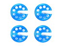【送料無料】タミヤ ビッグボアARダンパー用アルミダウンリテーナー (4個) #42271(3)
