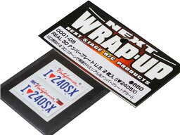 【送料無料】 WRAP-UP REAL 3DナンバープレートU.S. 2枚入(I LOVE 240SX) #0001-05