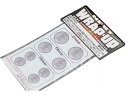 【送料無料】 WRAP-UP REAL 3Dヘッドライトデカールセット丸目TYPE-A(21/19/15mm)マスキングシート付 #0010-01