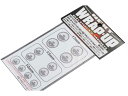 【送料無料】 WRAP-UP REAL 3Dヘッドライトデカールセット丸目TYPE-C(17/13/10mm)マスキングシート付 #0010-06(3)