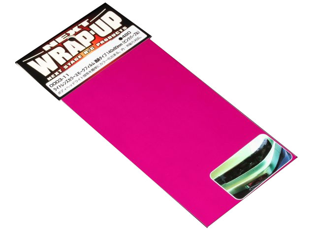 ̵ WRAP-UP 饤ȥ󥺥顼⡼ե Ʃ᥿140x80mm(ԥ󥯥ѡץ) #0003-11