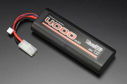 ヨコモ YOKOMO Lipo 30C 7.4V 4000mAh バッテリー ストレート #YB-L400C