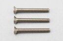 【送料無料】 ヨコモ M3x25mm チタン製 皿ソケットスクリュー 3本入 ZC-F325TA