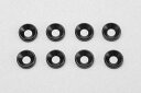 【送料無料】 ヨコモ Φ3mm 皿ワッシャー (黒8個入) ZC-M3DWA