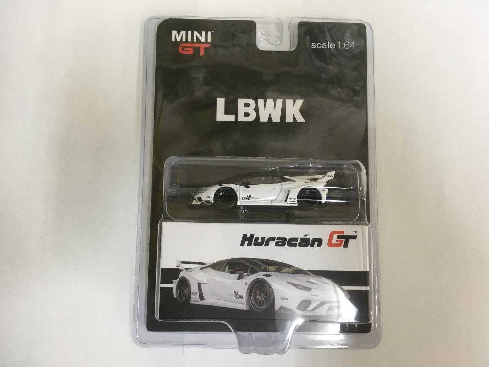 [東京オートサロン限定アイテム] LBWK 1/64 MINI GT HURCAN SILHOUETTEミニカー ホワイト 品番MC60-WH