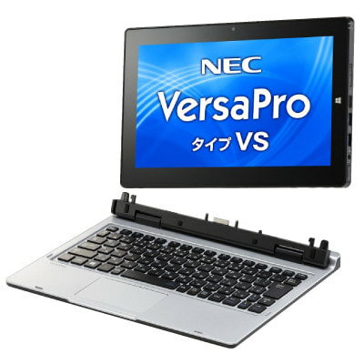 NEC キーボードドック付きタブレット VersaPro VSタイプ Intel Core m5-6Y54 8GB 64GB Windows10 pro 無線LAN カメラ Bluetooth 中古 送料無料