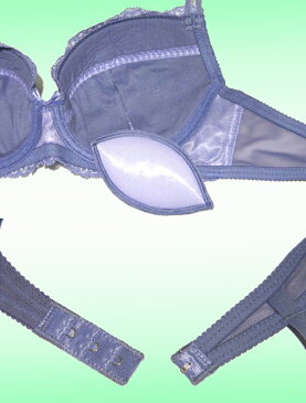 ★美しいラッセルレース使い★デザインブラ