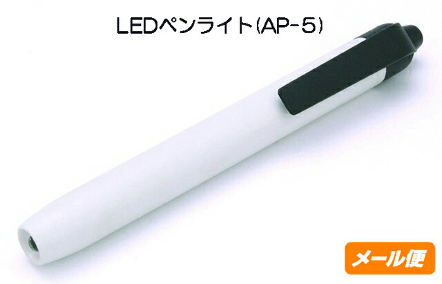 LED ペンライト (AP-5) 色:白 少量注文 クリックポスト 販促品 ノベルティグッズ 景品 販促グッズ 粗品