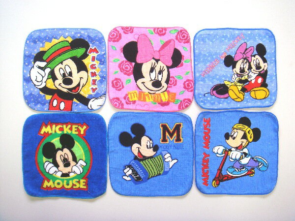 ミッキーマウス ・ ミニタオル (MIC) ミニタオル ハンドタオル ディズニーハンカチ ミッキーミ ...