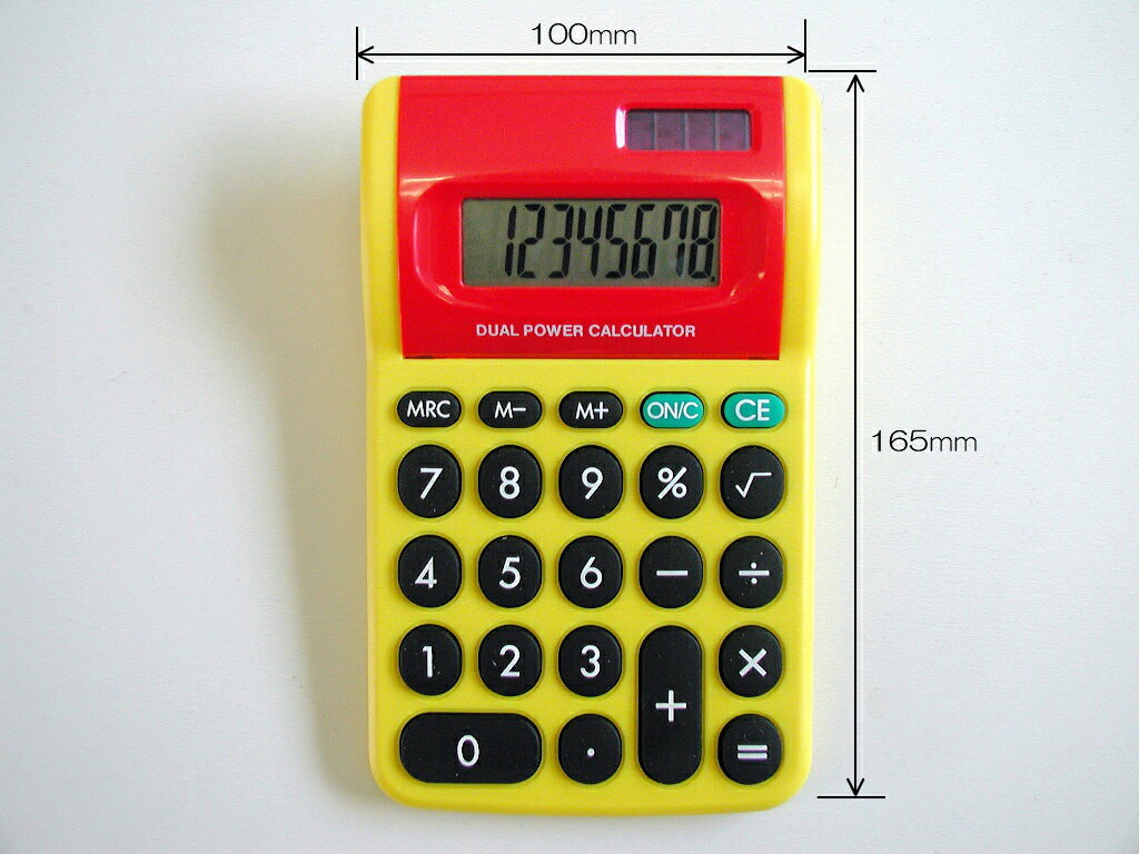 ツートンカラー 8桁 ソーラー 電卓 (TL-303C) ソーラー電卓 卓上 販促品 ノベルティグッズ 景品 販促グッズ 粗品 記念品