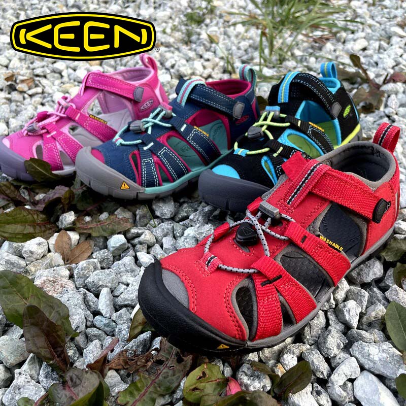 キッズ キーン アウトドアサンダル 【KEEN】 SEACAMP2 CNX シーキャンプ2 シーエヌエックス キャンプ カジュアル ビッグキッズ YOUTH