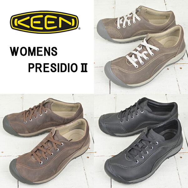 キーンレディースコンフォートシューズ KEEN PRESIDIO2プレシディオ2ウォーキングカジュアル