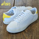 アシックス asics LYTECOURT ライトコート 1193A186-107 メンズ レディース WHITE / VIBRANT YELLOW ホワイト ヴァイブラント イエロー スニーカー シ