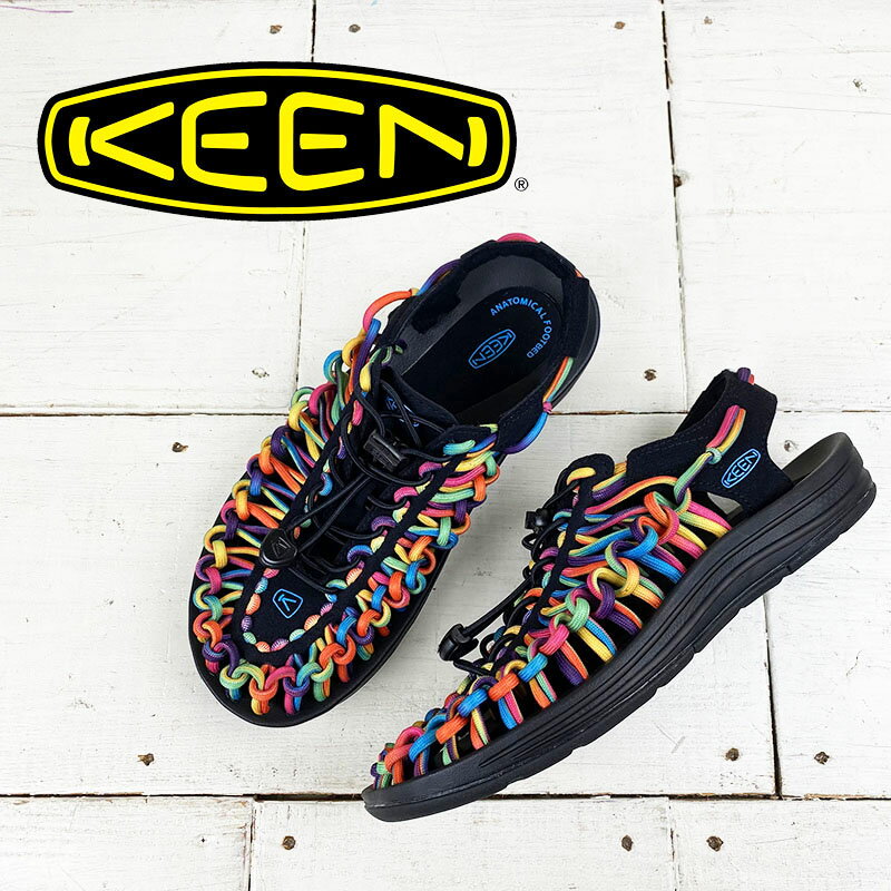 レディース キーン アウトドアスニーカー 【KEEN】 UNEEK ユニーク ORIGINAL TIE DYE 1025191 タウンユースにもアウトドアフィールドにも対応 靴 KEEN クッション性能 履きやすい キーン アウトドア スニーカー カジュアルのサムネイル