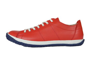 スピングルムーヴ Spingle Move×kobe foot club SPM-062 RED 当店別注アイテム! レザースニーカー 大人 おしゃれ 日本製 デート スピングル ムーブ スニーカー
