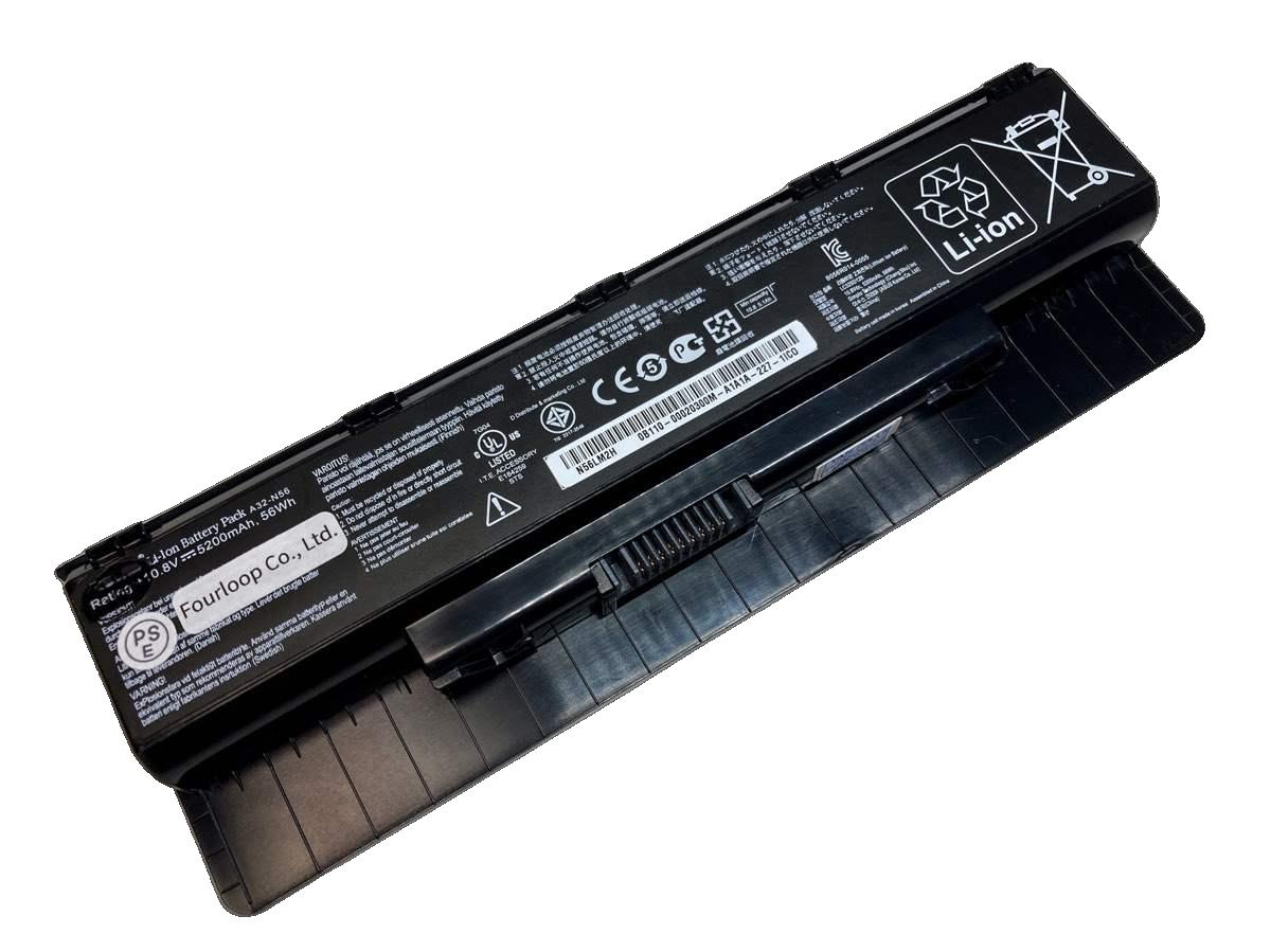 【純正】N46vz 10.8V 56Wh asus ノート PC ノートパソコン 純正 バッテリー 電池
