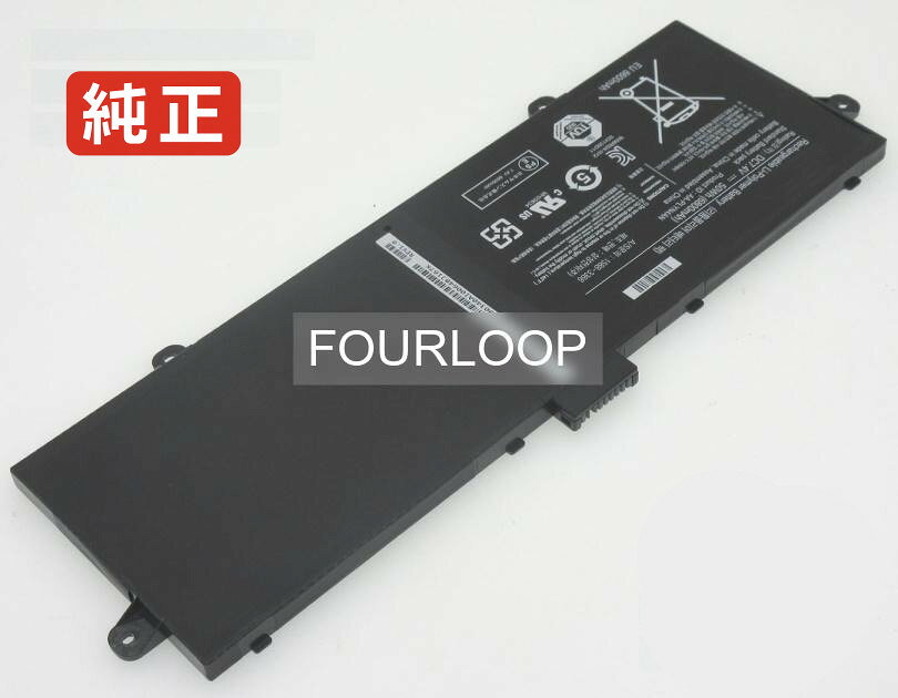 純正品｜安全・安心のノートPC用バッテリー ■ 商品仕様 商品名Aa-plyn4an 7.4V 50Wh samsung ノート PC パソコン 純正 バッテリー 電池 電圧7.4V 容量6800mAh (50Wh) タイプリチウムイオン 対応機種Samsung aa-plyn4an 色黒 種別純正品 保証期間3ヶ月保証 届出事業者名株式会社フォーループ PSマークの種類丸型PSE ■ 純正バッテリーを選ぶ理由 長寿命 ― 高品質セルを使用しているため、サイクル寿命が長く、長期安定使用が可能 高い適合性 ― 互換性トラブルがほとんどなく、安心して使用できる 優れた安全性 ― 発火・膨張などのリスクが低く、安全に使い続けられる ■ 配送について 配送：佐川急便（全品送料無料） 発送：こちらの商品は海外から取り寄せるため、入荷までに2～3週間前後かかります。 ■ ご注文前にご確認ください 会社概要、お買い物ガイドは事前了解事項となりますので、ご注文前に必ずお読みください。 適合にご不安がある場合は、当店にてお調べいたしますので、ぜひお気軽にお問い合わせください。 お使いのバッテリーの型番が確認できる画像を添付いただけますと、確実なご案内が可能です。 お問い合わせはこちら