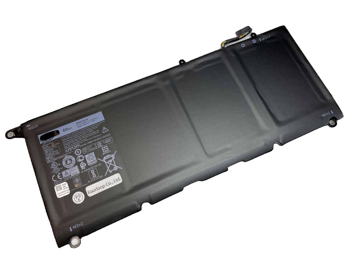 【純正】Xps 13 9360-cnx93r02 7.6V 60Wh DELL デル ノート PC ノートパソコン 純正 交換バッテリー