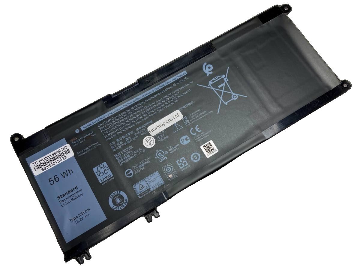 【純正】G7 7588-d2545b 15.2V 56Wh dell ノート PC ノートパソコン 純正 バッテリー 電池