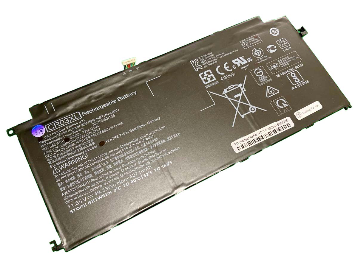 【純正】3gb60ea 11.55V 49.33Wh hp ノート PC ノートパソコン 純正 交換バッテリー