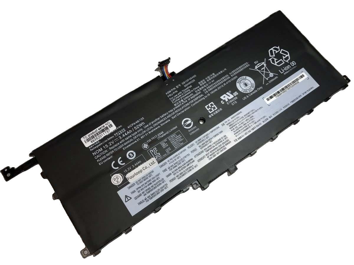 【純正】Thinkpad x1 20khs12800 15.2V 52Wh lenovo ノート PC ノートパソコン 純正 バッテリー 電池