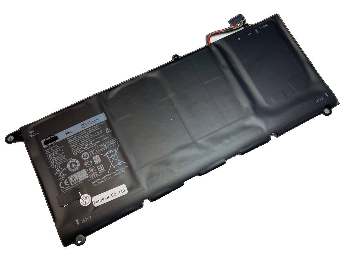 【純正】Xps13d-9343-5808t 7.6V 56Wh dell ノート PC ノートパソコン 純正 バッテリー 電池