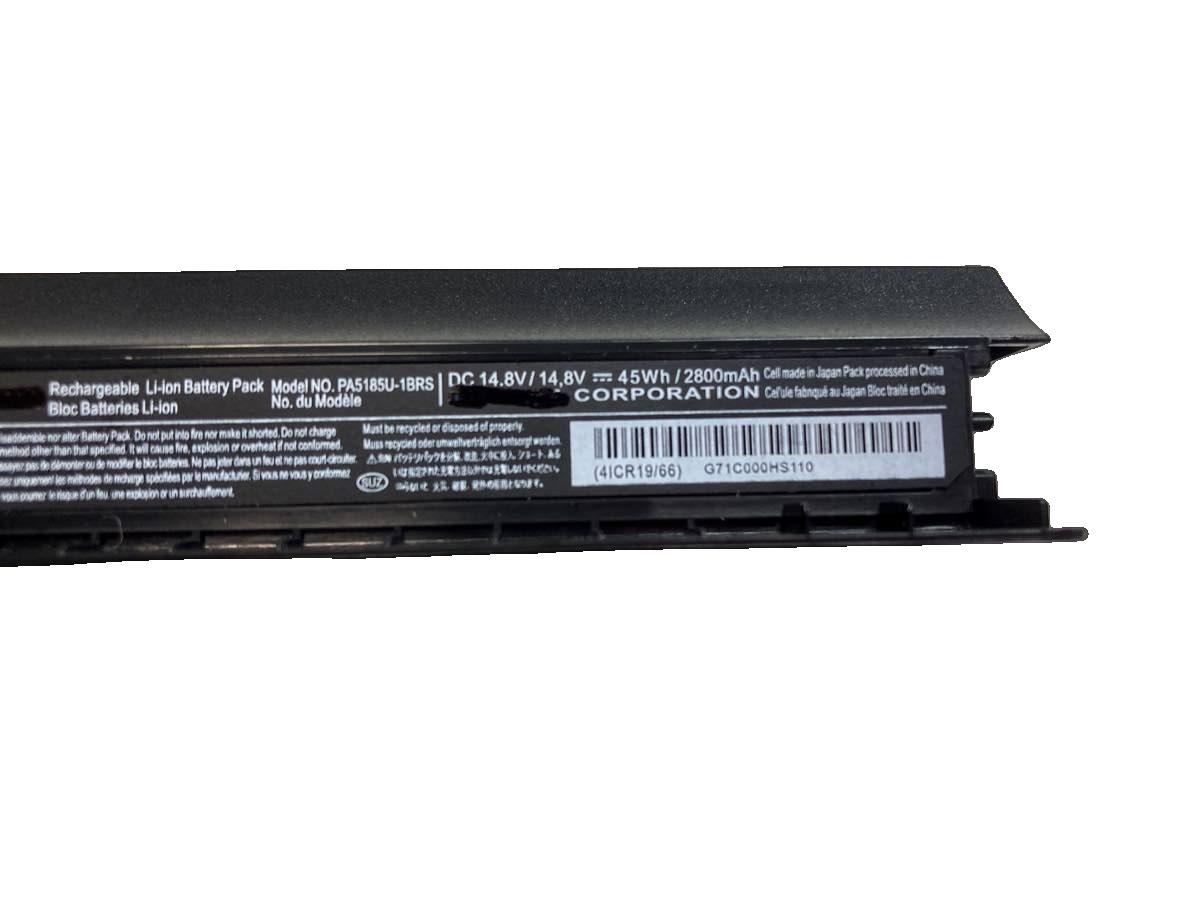 【純正】Satellite c50-b-126 14.8V 45Wh TOSHIBA 東芝 ノート PC ノートパソコン 純正 交換バッテリー 3