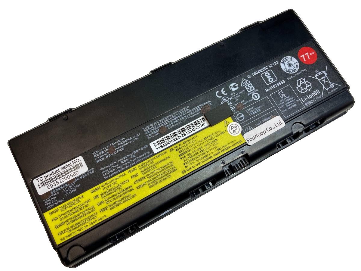 【純正】Thinkpad p52 20ma000ejp 11.4V 90Wh l