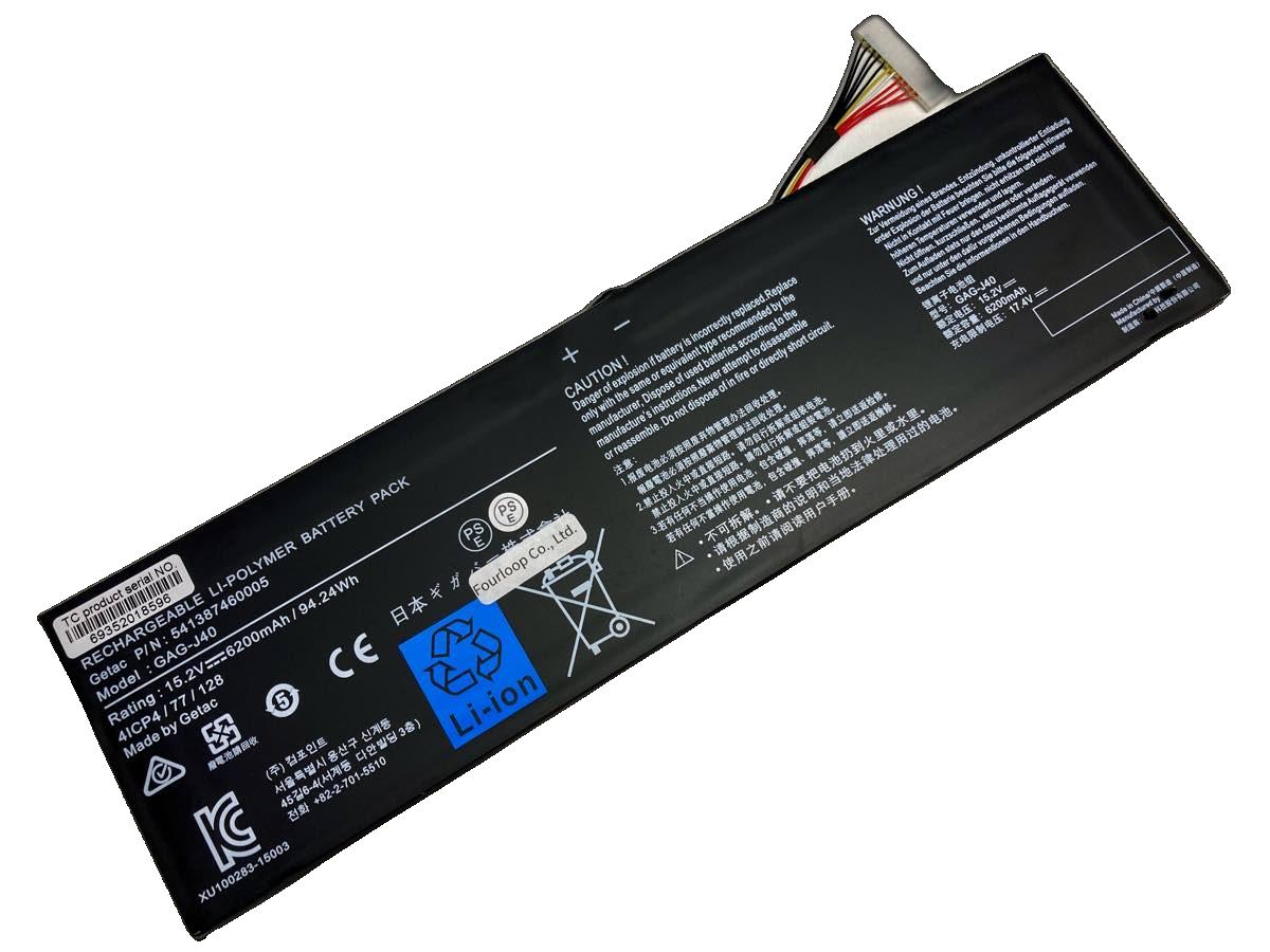 Aero 14-w 15.2V 94.24Wh gigabyte ノート PC ノートパソコン 互換 バッテリー 電池