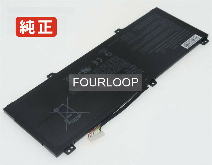 純正品｜安全・安心のノートPC用バッテリー ■ 商品仕様 商品名Chromebook c403na-fq0089 7.7V 46Wh asus ノート PC パソコン 純正 バッテリー 電池 電圧7.7V 容量6044mAh (46Wh) タイプリチウムイオン 対応機種Asus chromebook c403na-fq0089 色黒 種別純正品 保証期間3ヶ月保証 届出事業者名株式会社フォーループ PSマークの種類丸型PSE ■ 純正バッテリーを選ぶ理由 長寿命 — 高品質セルを使用しているため、サイクル寿命が長く、長期安定使用が可能 高い適合性 — 互換性トラブルがほとんどなく、安心して使用できる 優れた安全性 — 発火・膨張などのリスクが低く、安全に使い続けられる ■ 配送について 配送：佐川急便（全品送料無料） 発送：こちらの商品は海外から取り寄せるため、入荷までに2〜3週間前後かかります。 ■ ご注文前にご確認ください 会社概要、お買い物ガイドは事前了解事項となりますので、ご注文前に必ずお読みください。 適合にご不安がある場合は、当店にてお調べいたしますので、ぜひお気軽にお問い合わせください。 お使いのバッテリーの型番が確認できる画像を添付いただけますと、確実なご案内が可能です。 お問い合わせはこちら