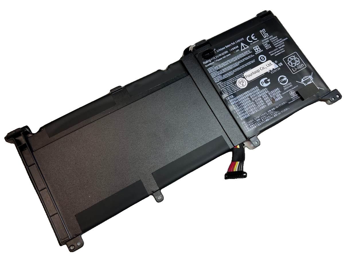 【純正】Ux501jw-cn245p 15.2V 60Wh asus エイスース ノートパソコン 交換バッテリー リチウムイオン 充電池