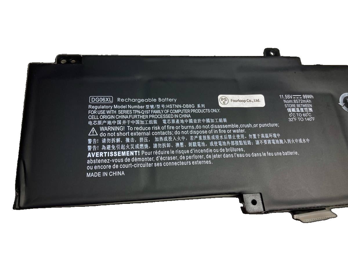 純正 Omen x 17-ap100 11.55V 99Wh hp ヒューレットパッカード ノートパソコン 交換バッテリー リチ auc-kobefm-15910770 バッテリーショップ FULL CHARGE サンプル画像2