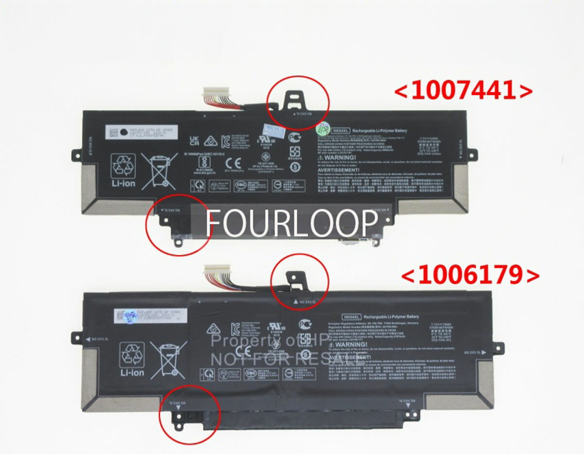 【純正】L83796-171 7.7V 54Wh hp ノート PC ノートパソコン 純正 バッテリー 電池